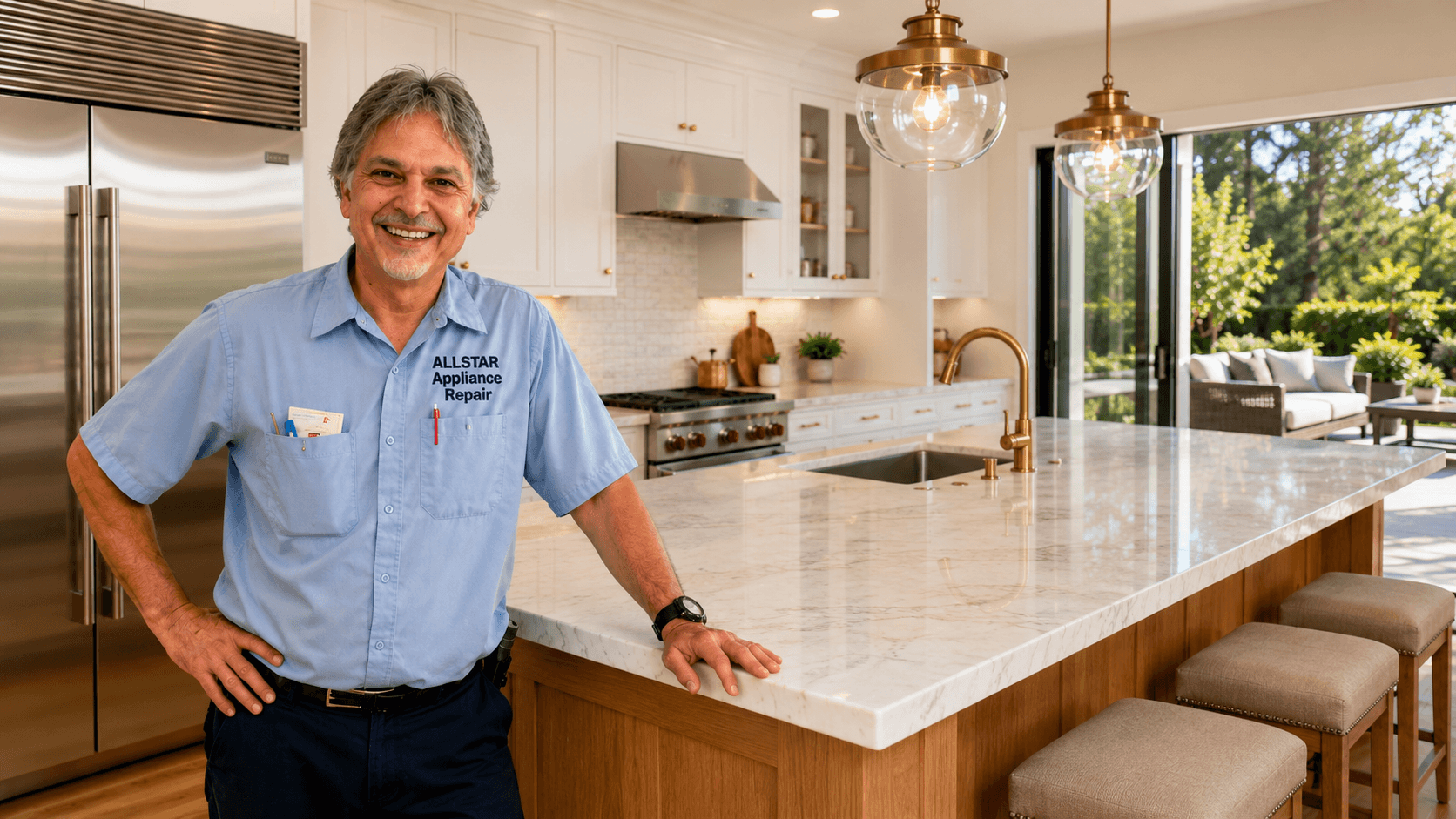 Repairman Dave providing appliance repair service in Agoura Hills