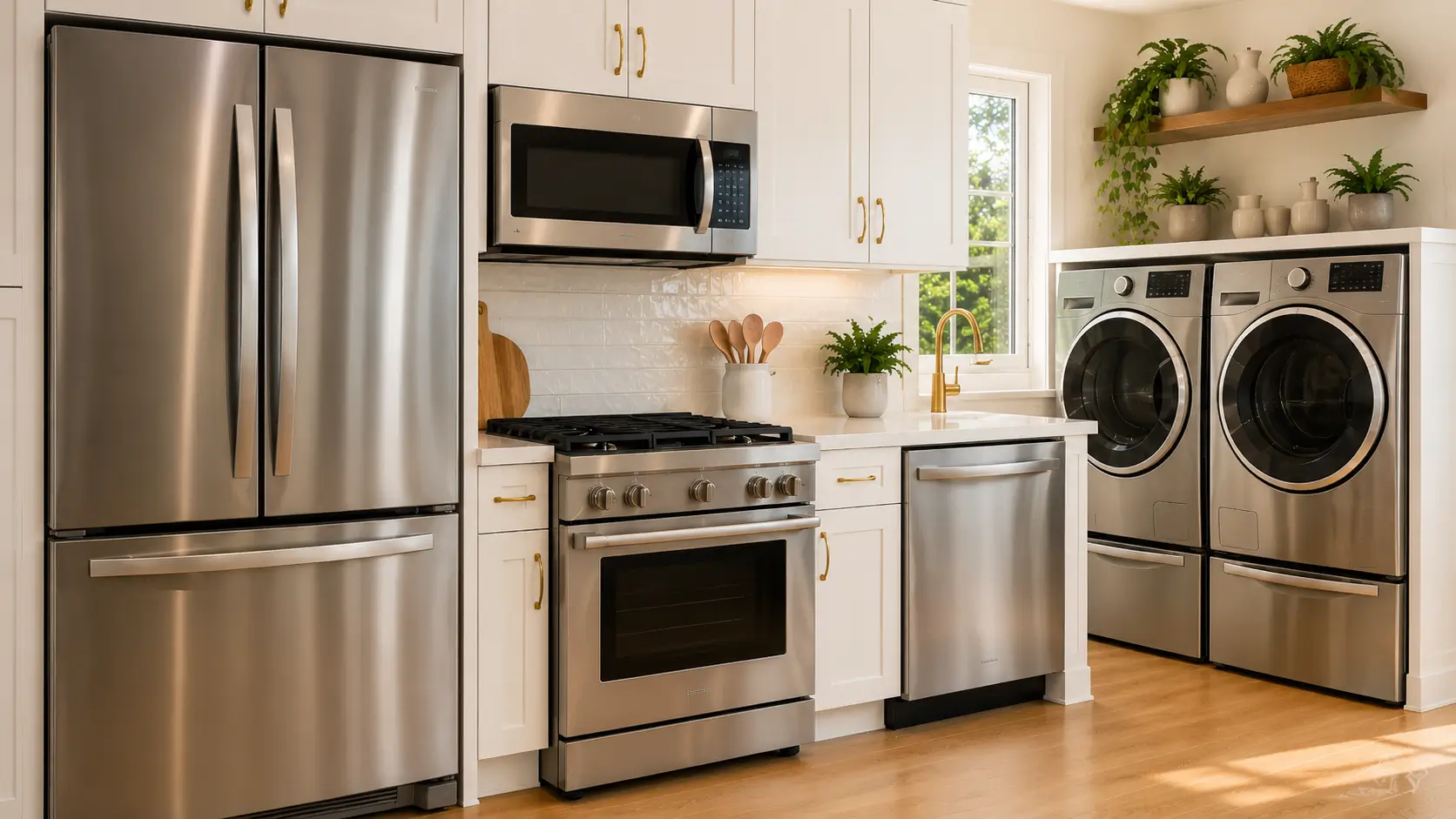 All the appliances a family needs.